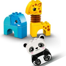 Конструктор LEGO DUPLO My First Поезд с животными 15 деталей (10955)