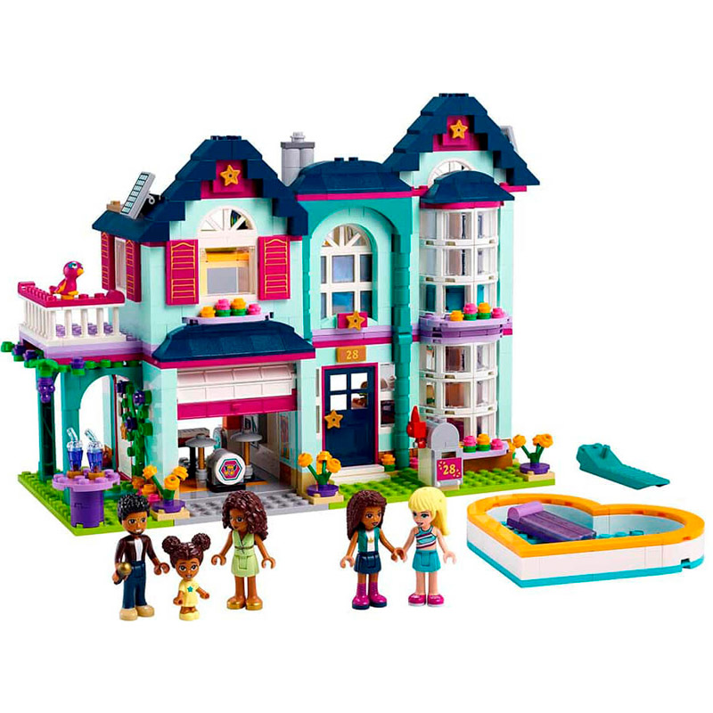 

Конструктор LEGO Friends Дом семьи Андреа 802 детали (41449), Friends Дом семьи Андреа 41449