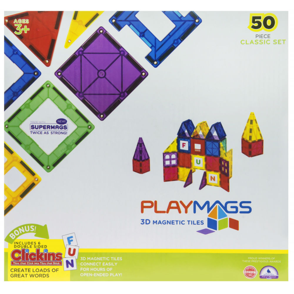 Магнітний конструктор PLAYMAGS 50 (PM152)