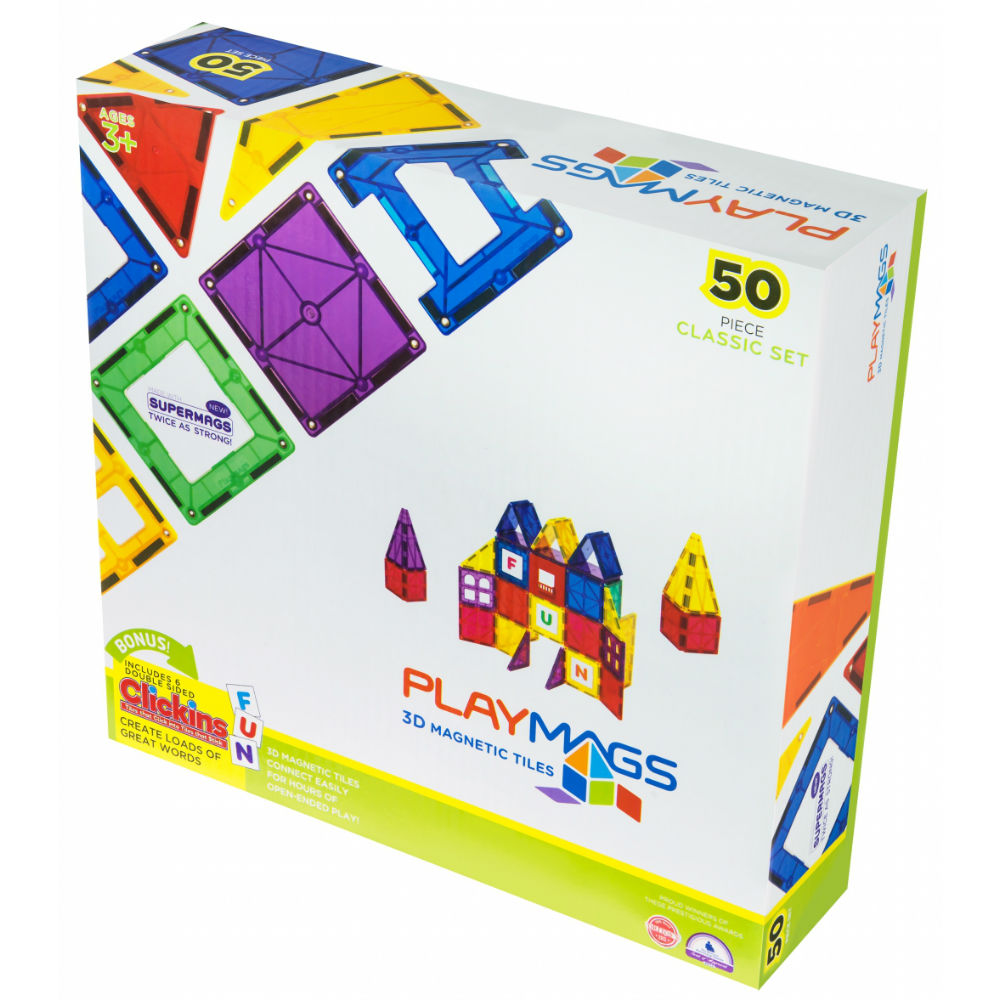 Магнітний конструктор PLAYMAGS 50 (PM152) Тип магнітні