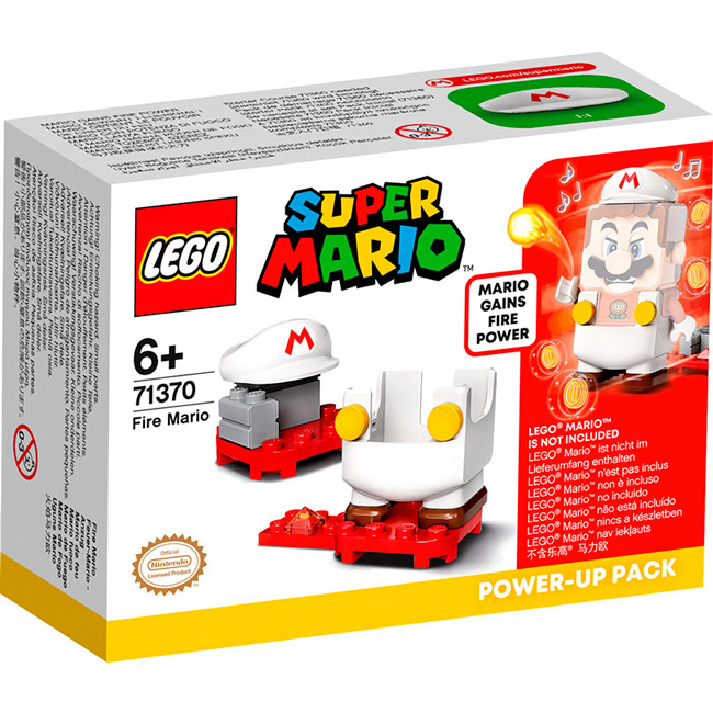 Конструктор LEGO Super Mario Марио-пожарный Набор усилений 11 деталей (71370) Тип аксессуар