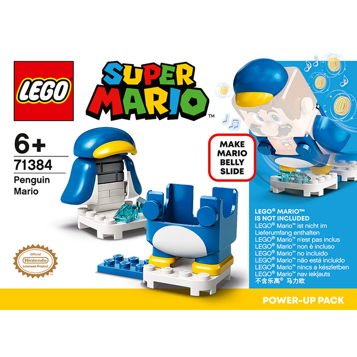 Конструктор LEGO Super Mario Маріо-пінгвін Бонусний костюм 18 деталей (71384) Тип аксесуар