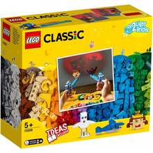 Конструктор LEGO Classic Кубики и освещение 441 деталь (11009)