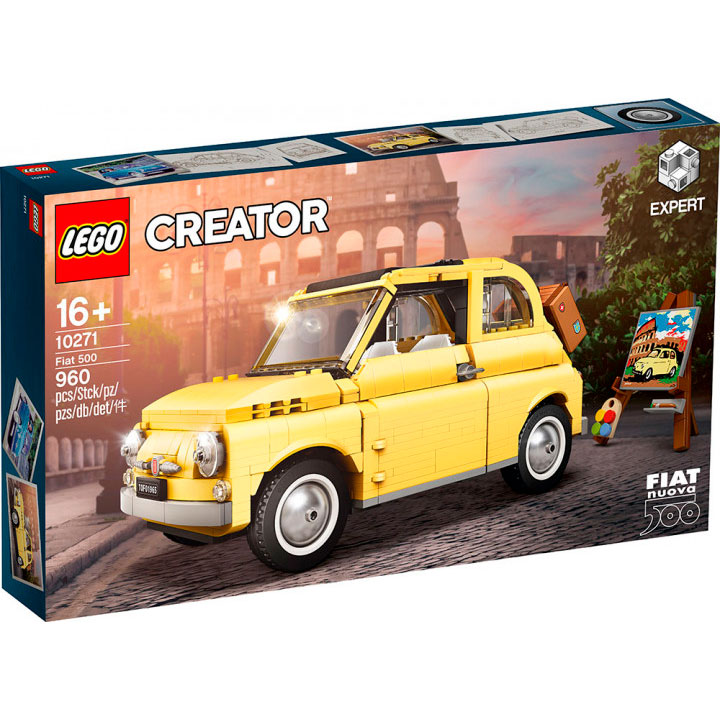 

Конструктор LEGO Creator Fiat 500 960 деталей (10271), Creator Fiat 500 10271