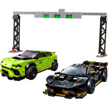 Конструктор LEGO Speed Champions Lamborghini Urus ST-X&Huracan Super Trofeo EVO 663 деталі (76899)