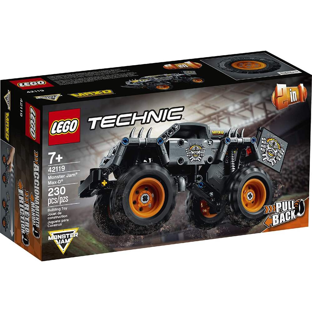 

Конструктор LEGO Technic Monster Jam Max-D 230 деталей (42119), Конструктор Technic Monster Jam Max-D