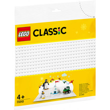 Конструктор LEGO Classic Белая базовая пластина 1 деталь (11010)