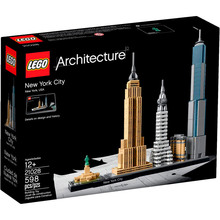 Конструктор LEGO Architecture Нью-Йорк 598 деталей (21028)