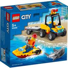 Конструктор LEGO City Great Vehicles всюдихід пляжних рятувальників 79 деталей (60286)