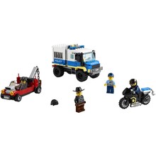 Конструктор LEGO City Police Поліцейська машина для перевезення ув'язнених 244 деталі (60276)