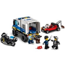 Конструктор LEGO City Police Поліцейська машина для перевезення ув'язнених 244 деталі (60276)