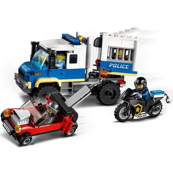 Конструктор LEGO City Police Поліцейська машина для перевезення ув'язнених 244 деталі (60276) Серія Lego City