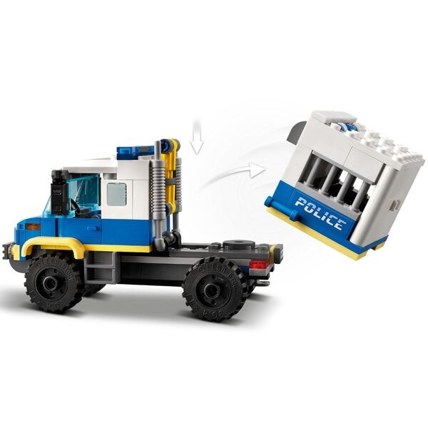 Зовнішній вигляд Конструктор LEGO City Police Поліцейська машина для перевезення ув'язнених 244 деталі (60276)