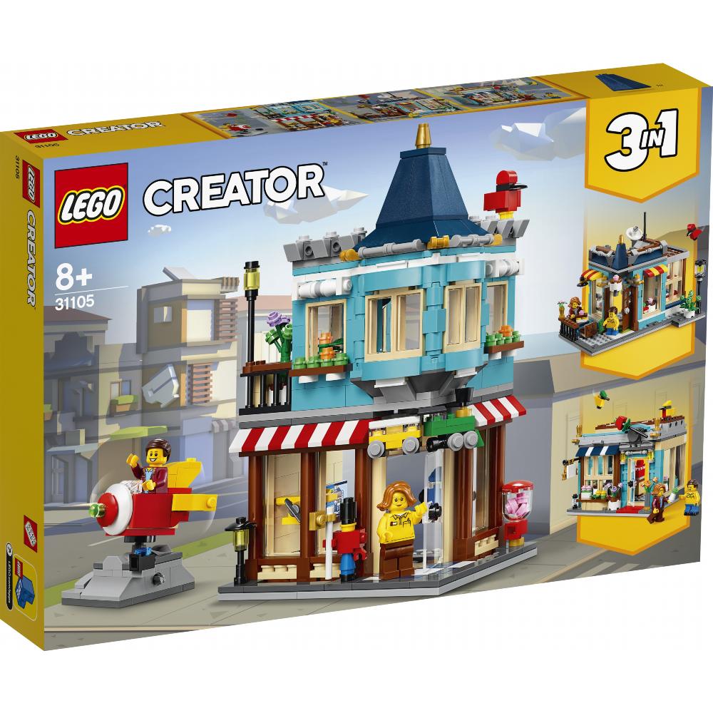 

Конструктор LEGO Creator Городской магазин игрушек 554 детали (31105), Конструктор Creator Міська крамниця іграшок