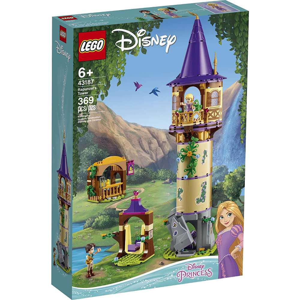 Конструктор LEGO Disney Princess вежа Рапунцель 369 деталей (43187)