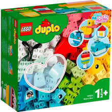 Конструктор LEGO DUPLO Коробка-сердечко 80 деталей (10909)