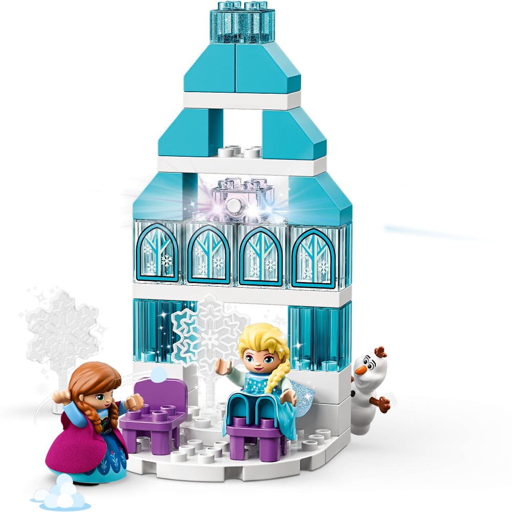 Конструктор LEGO DUPLO Disney Princess Frozen Крижаний замок 59 деталей (10899) Кріплення блок