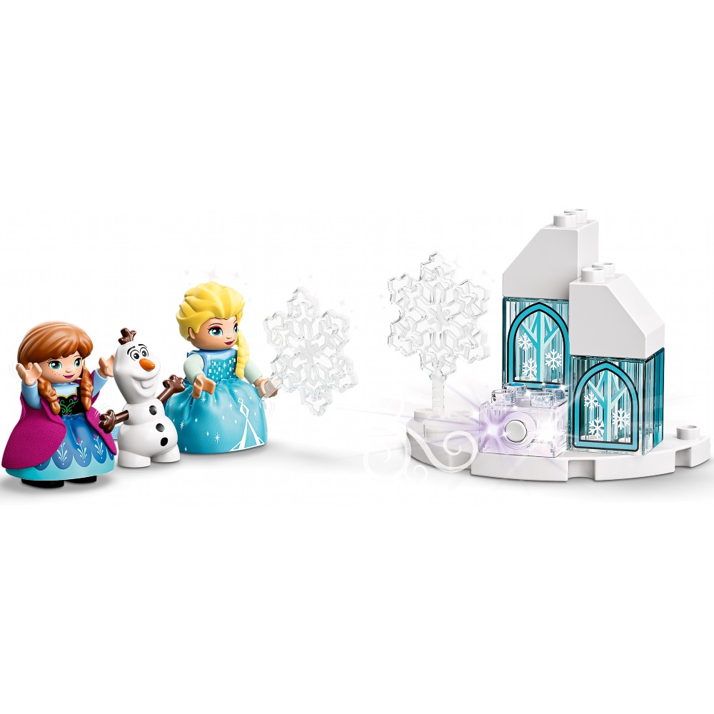 Зовнішній вигляд Конструктор LEGO DUPLO Disney Princess Frozen Крижаний замок 59 деталей (10899)