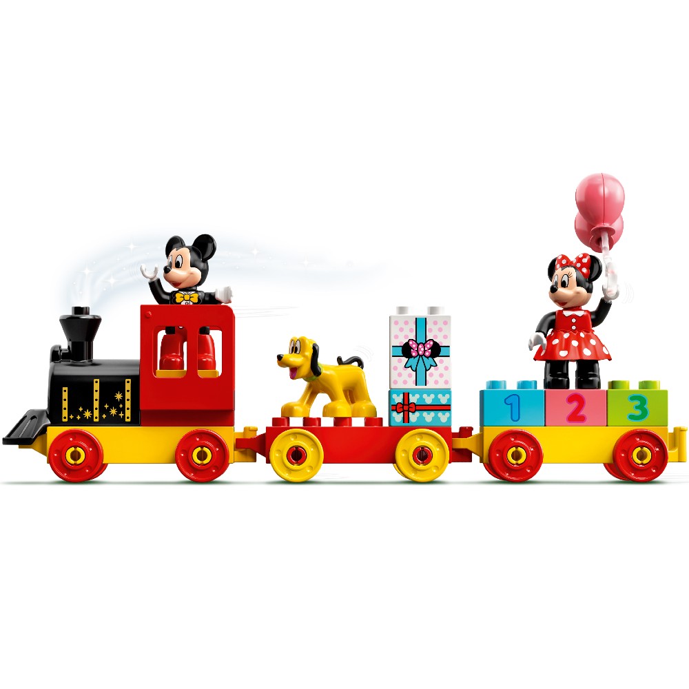 Конструктор LEGO DUPLO Disney Святковий поїзд Міккі і Мінні 22 деталі (10941) Серія Lego DUPLO