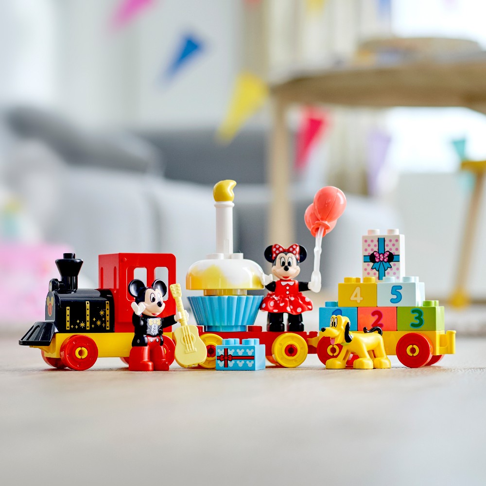 Покупка Конструктор LEGO DUPLO Disney Святковий поїзд Міккі і Мінні 22 деталі (10941)