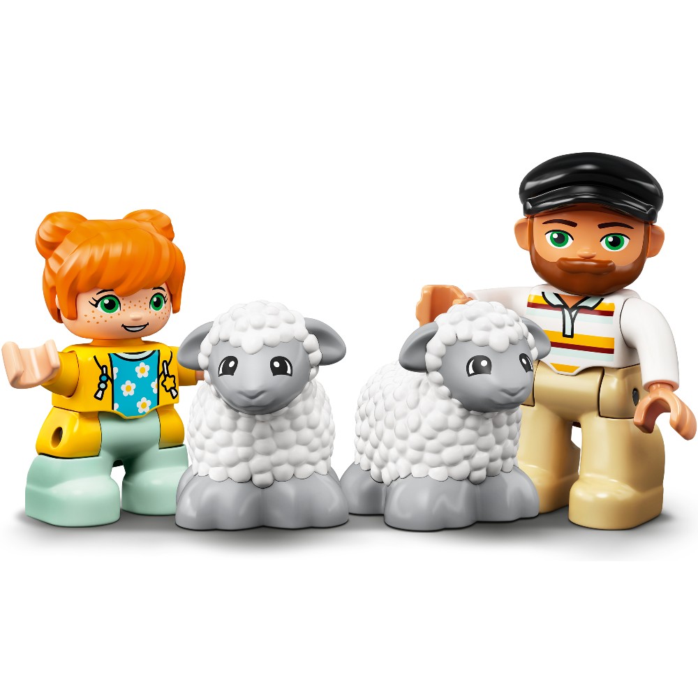 Конструктор LEGO DUPLO Трактор і догляд за тваринами 27 деталей (10950) Тип класичний