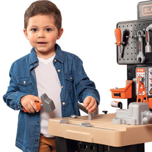 Игровой набор SMOBY Блэк + Деккер Мега Мастерская 3 в 1 100 аксессуаров (360726)