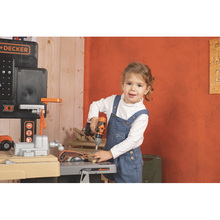 Игровой набор SMOBY Блэк + Деккер Мега Мастерская 3 в 1 100 аксессуаров (360726)