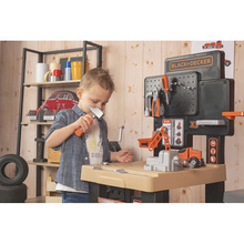 Игровой набор SMOBY Блэк + Деккер Мега Мастерская 3 в 1 100 аксессуаров (360726)