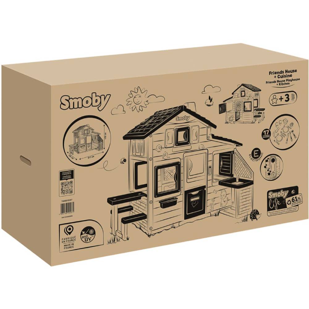 Игровой домик SMOBY Life (7600810207) Для кого универсально