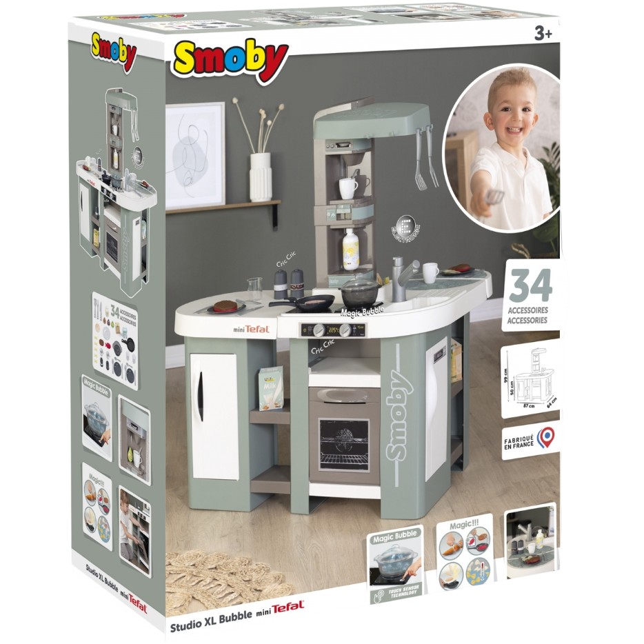 Детская кухня SMOBY Tefal Studio Kitchen XL Bubble (311053) Возраст от 3 лет