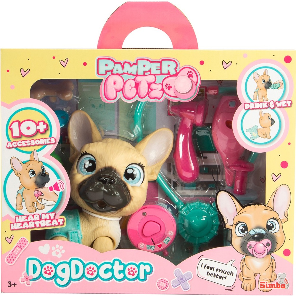Игровой набор SIMBA Pamper Petz Ветеринар с песиком (5950056)
