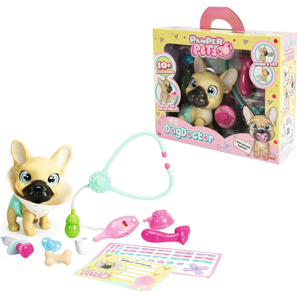 Игровой набор SIMBA Pamper Petz Ветеринар с песиком (5950056) Тип животные