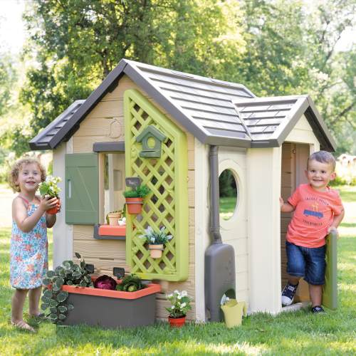 Игровой домик Smoby Toys Life Садовый с кашпо и кормушкой (7600810408) Тип игрушечные дома