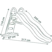 Горка Smoby Life Funny Slide с водным эффектом Веселая волна Green (7600820405)