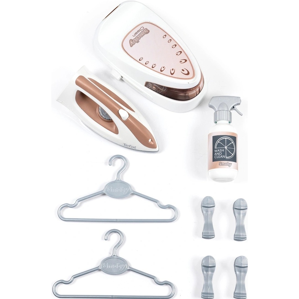 Игровой набор SMOBY Toys Гладильная система (7600330125) Дополнительно Отсек для утюга; Складная доска