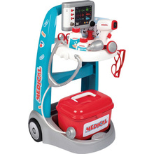 Игровой набор SMOBY Тележка доктора с монитором (340207)