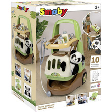 Игровой набор SMOBY Тележка для ухода за животными с пандой (340405)