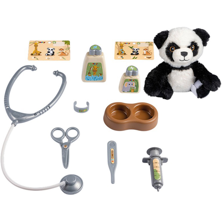 Игровой набор SMOBY Переноска по уходу за животными с пандой (340303) Тип медицинские наборы и аксессуары