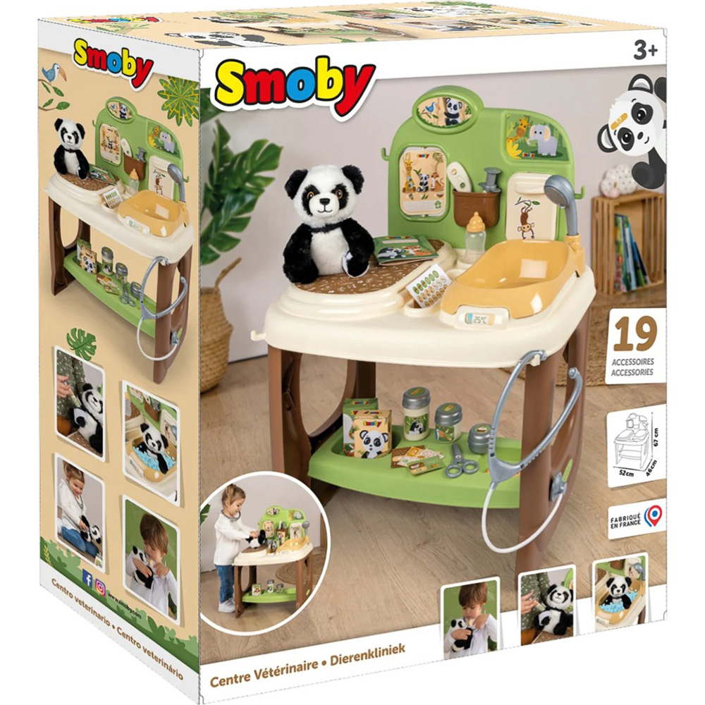 Изображение Игровой набор SMOBY Центр по уходу за животными с пандой (340406)