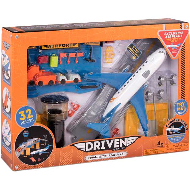 Игровой набор Driven Аэропорт 32 элемента (WH1077Z) Тип транспорт и техника