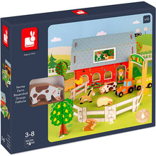 Ігровий набір JANOD Ферма з тваринами 3D (J08577)