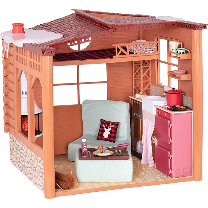 Игровой набор OUR GENERATION Дом Cozy Cabin (BD37961)