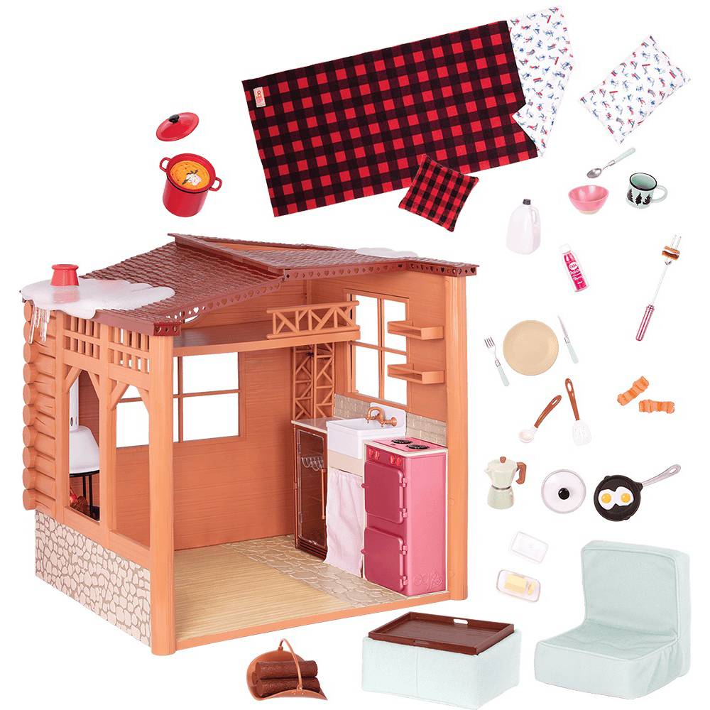 Игровой набор OUR GENERATION Дом Cozy Cabin (BD37961) Тип игрушечные дома