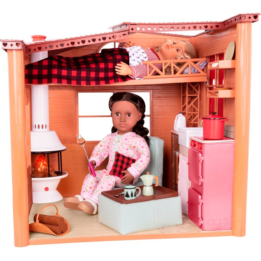 Игровой набор OUR GENERATION Дом Cozy Cabin (BD37961) Для кого для девочек