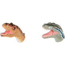 Игровой набор SAME TOY для пальчикового театра Тиранозавр и Велоцираптор 2 шт (X236Ut-1)