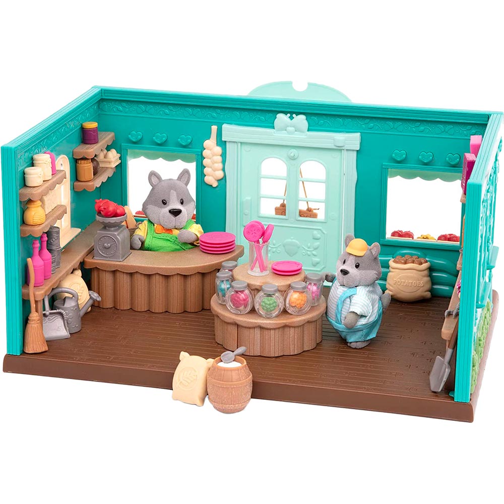 Игровой набор Li'l Woodzeez Продуктовый магазин (WZ6629Z) Возраст от 3 лет