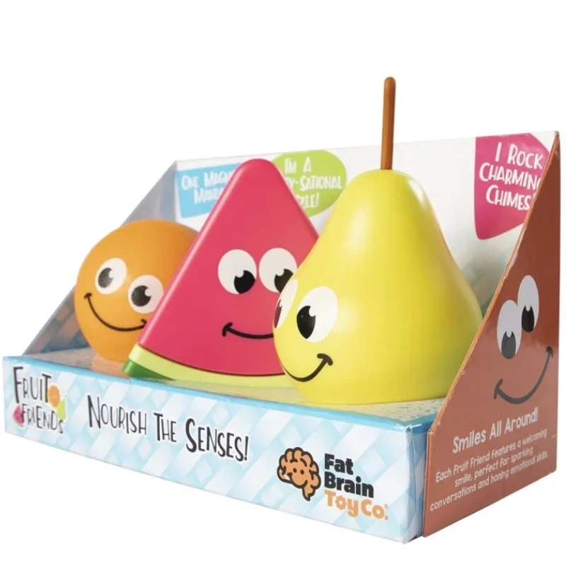 Игровой набор FAT BRAIN TOYS Веселые фрукты Fruit Friends (F227ML) Тип посуда, продукты питания и аксессуары