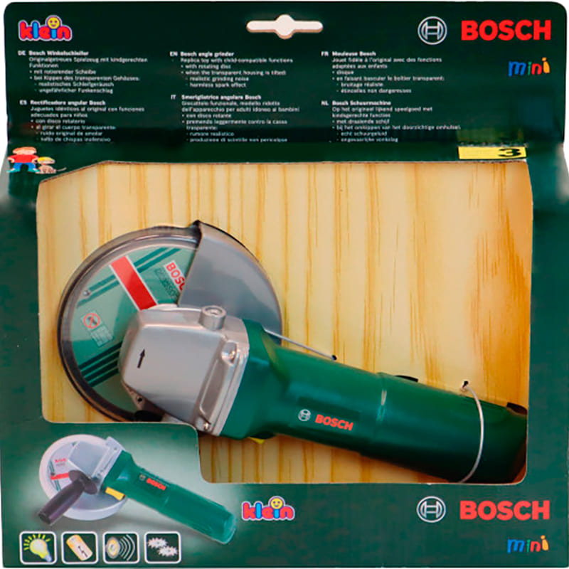 Игрушечная болгарка BOSCH Klein (8426) Материал пластик