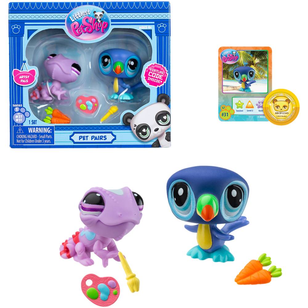 Игровой набор Littlest Pet Shop Друзья По Исскуству (00507) Возраст от 4 лет 