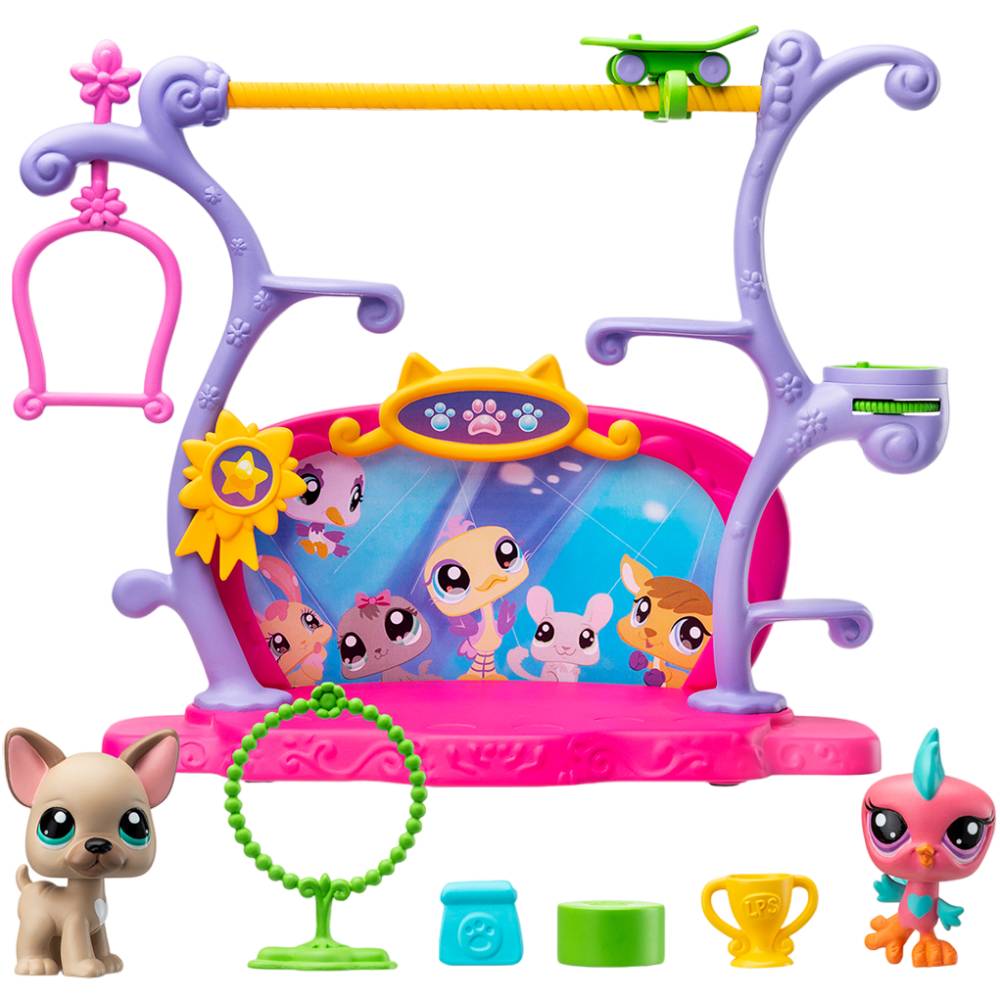 Игровой набор Littlest Pet Shop Шоу талантов (00558) Тип животные